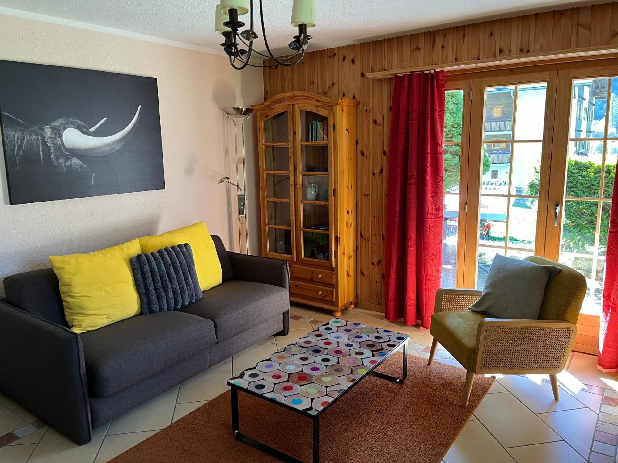 L'Herensarde, Bel Appartement Avec Jardin-Terrasse Et Garage Evolène Екстериор снимка